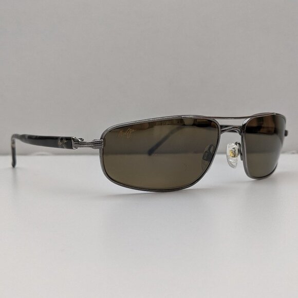🕶️Made in Japan! Maui Jim MJ-162-02 Kahuna Sunglasses 59/18 130 /ALO542🕶️ - Picture 5 of 11